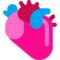 Anatomical Heart emoji on Microsoft